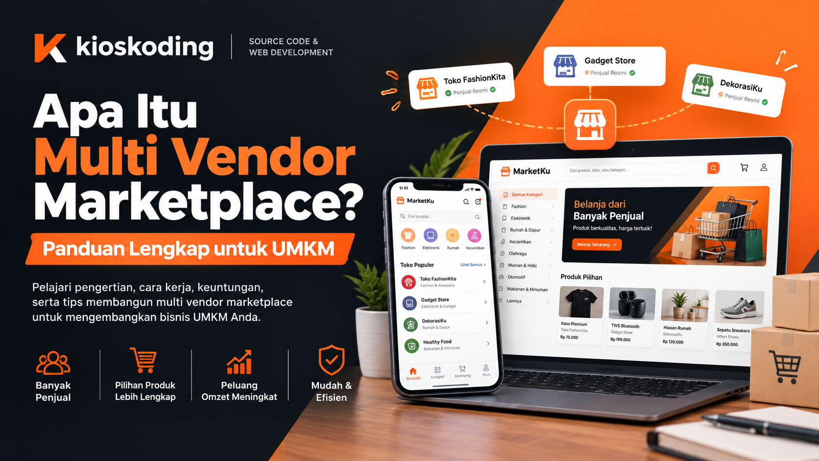 Apa Itu Multi Vendor Marketplace? Panduan Lengkap untuk UMKM