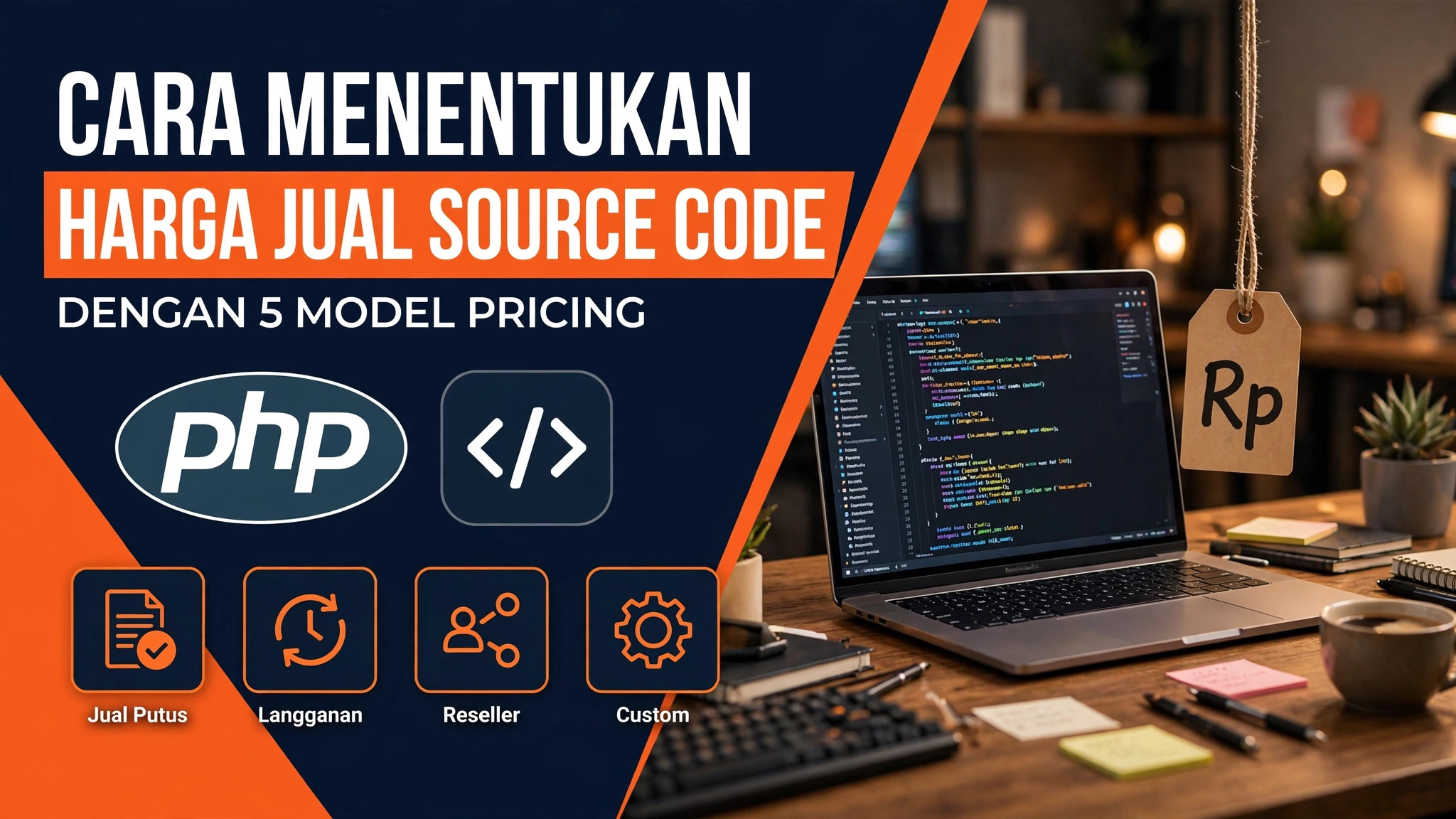 Cara Menentukan Harga Jual Source Code: 5 Model Pricing yang Dipakai Developer Indonesia (2026)