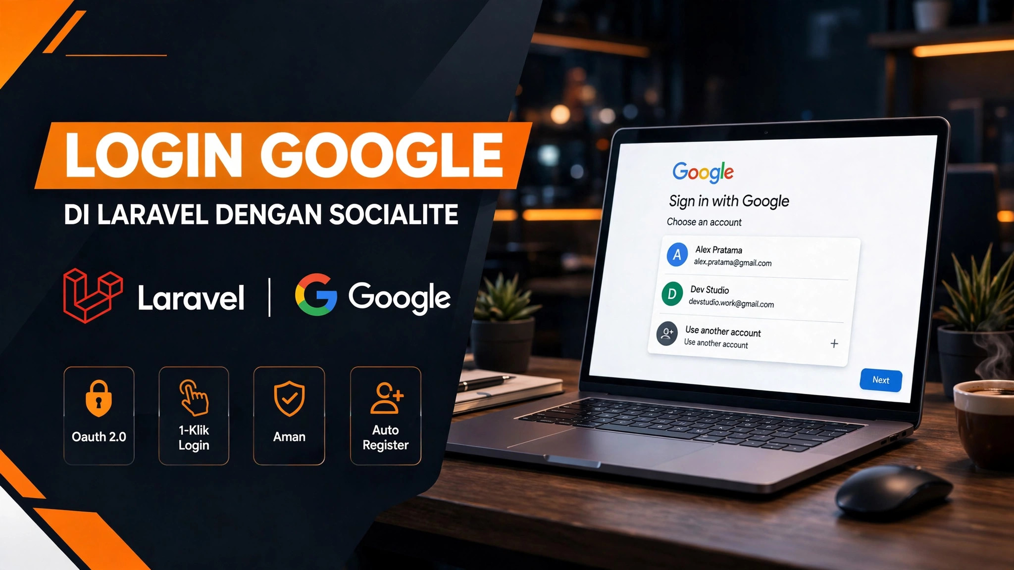 Cara Menambahkan Login dengan Google di Laravel (Socialite): Panduan Lengkap 2026