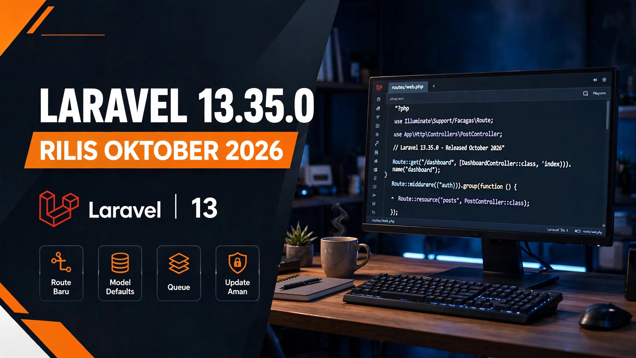 Laravel 13.35.0 Rilis 6 Oktober 2026: Model Defaults & Dampaknya untuk Source Code Kamu